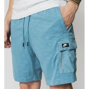 Nike Sportswear Cargo Shorts Modern Essential Utility light Blue Size Large